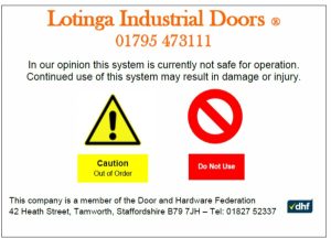 Industrial Door Ethics